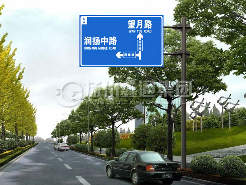 BZG-002，交通標(biāo)志桿，F(xiàn)型交通標(biāo)志桿