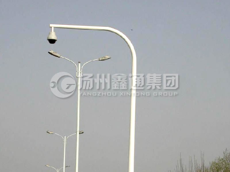 DJG-014，電子警察桿，彎臂球機(jī)桿